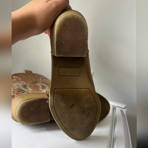 Coconuts by Matisse Brown and Teal Ankle Boots - Picture 5 of 9